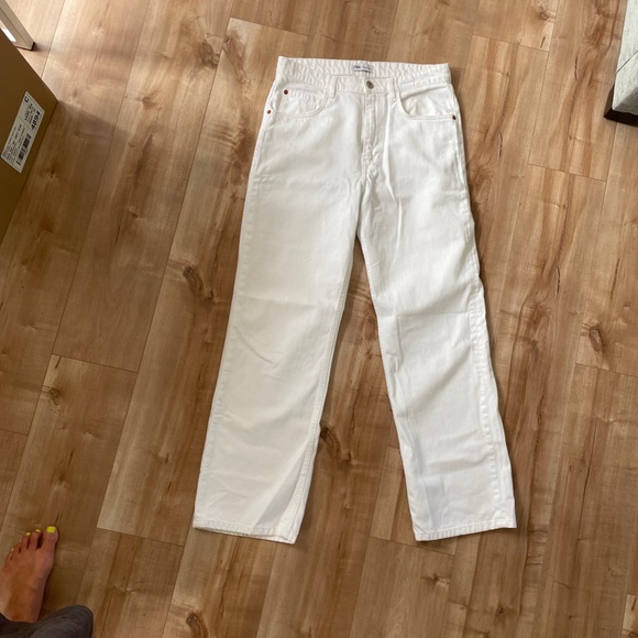 ZARA Jeans - High Waisted, Wide Leg - Size 8 - Picture 6 of 8